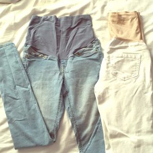 2 pairs of Maternity skinnies🤰🏻
